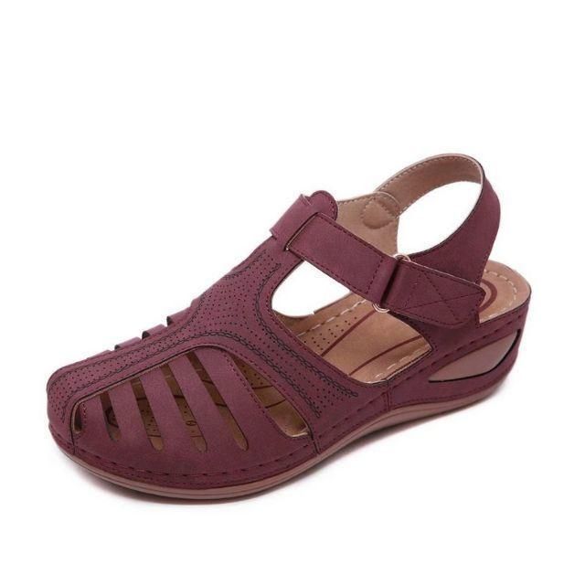 💖Lekkie sandały ortopedyczne ze skóry premium👡