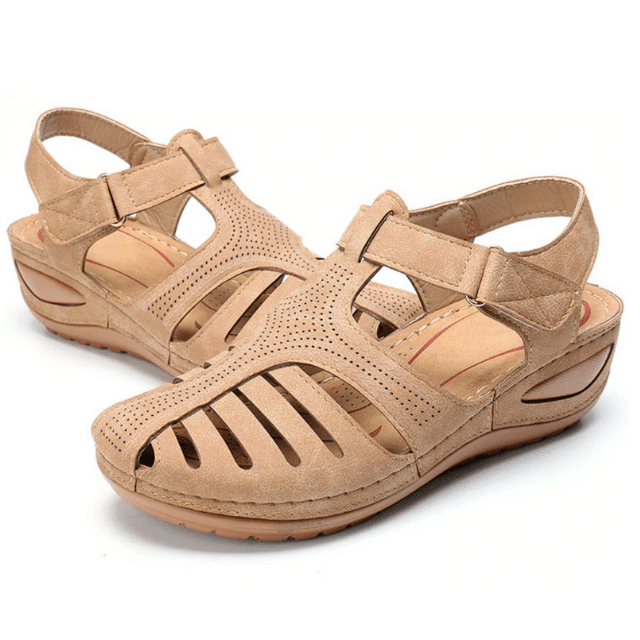 💖Lekkie sandały ortopedyczne ze skóry premium👡