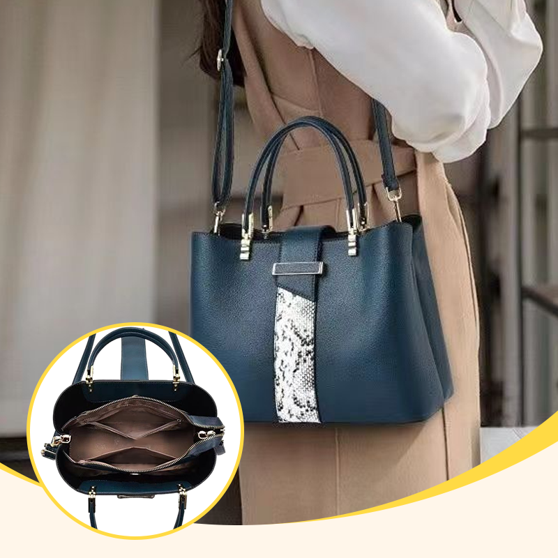 Damska Elegancka Módna Kopertówka z Prostym Szlifem👜