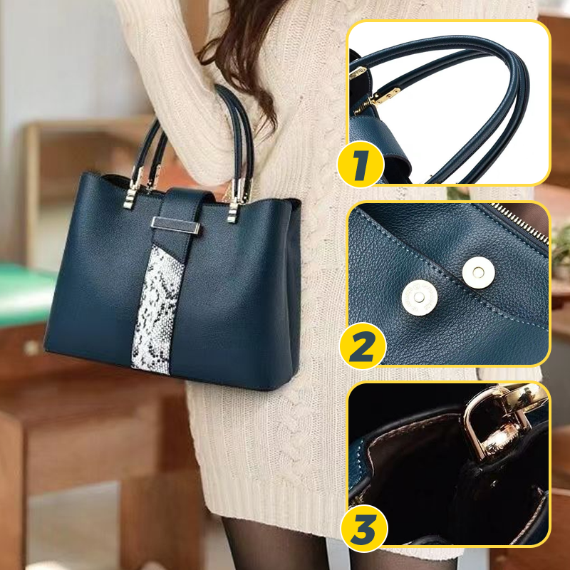 Damska Elegancka Módna Kopertówka z Prostym Szlifem👜