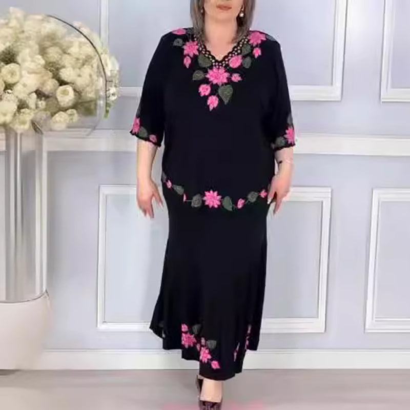 🌷Delikatna sukienka z botanicznym wzorem 💐 ✨