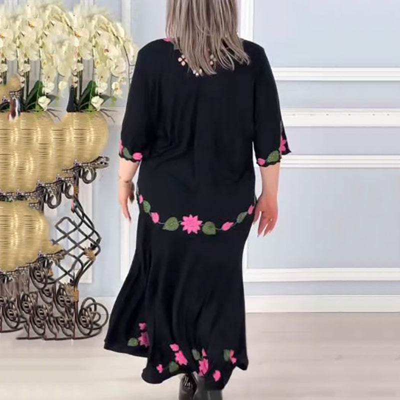 🌷Delikatna sukienka z botanicznym wzorem 💐 ✨