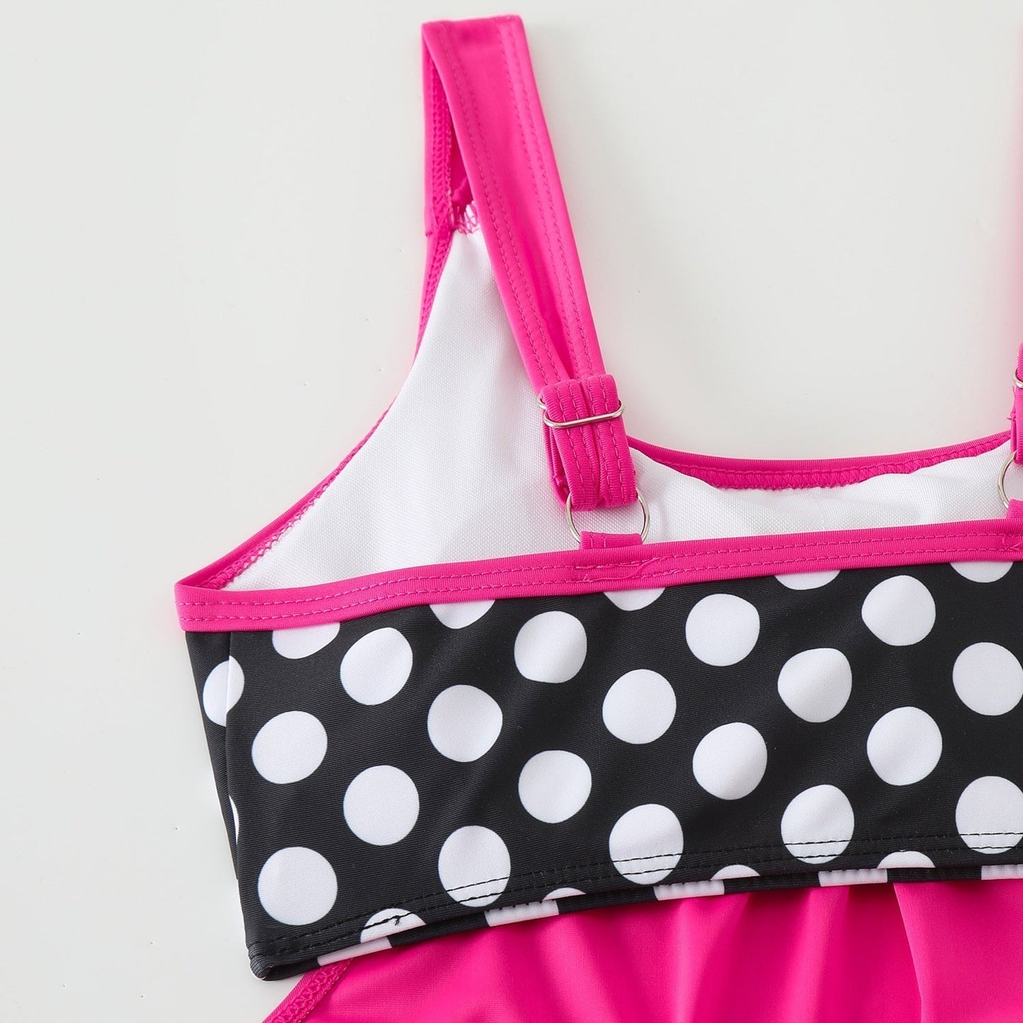 👙 Damski dwuczęściowy kostium kąpielowy w grochy