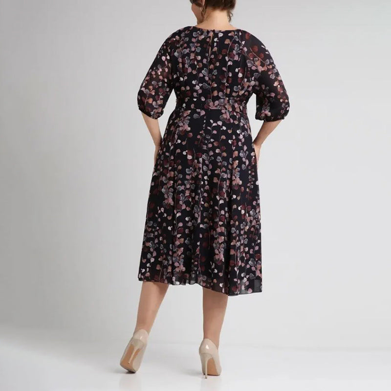 🔥👗Sukienka z krótkim rękawem i nadrukiem