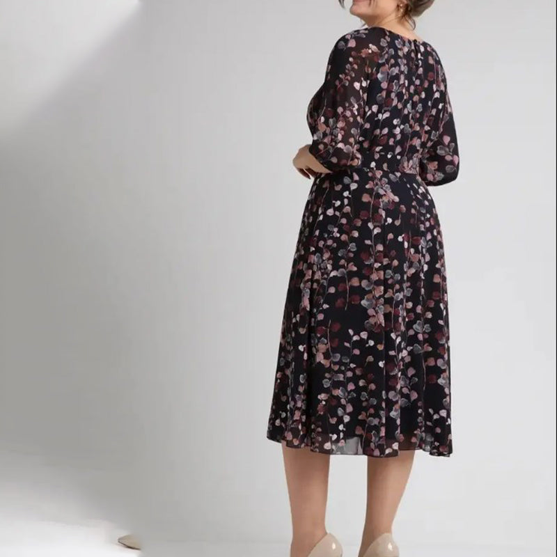 🔥👗Sukienka z krótkim rękawem i nadrukiem