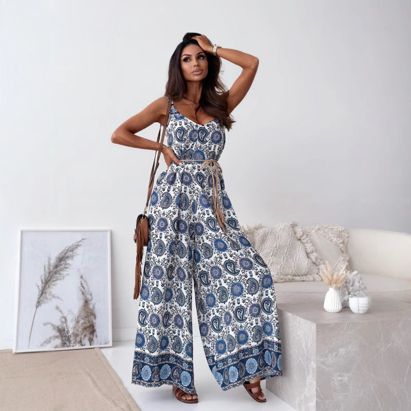 ✨【S-2XL】Kombinezon z nadrukiem boho