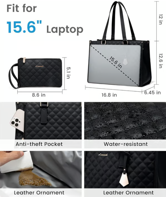 ✨ Damska torba na zakupy Bento 3 w 1 🎁 Prezentowany pasujący portfel