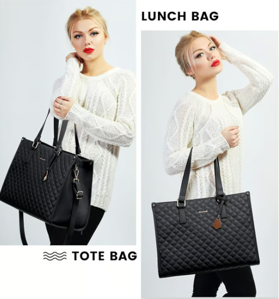 ✨ Damska torba na zakupy Bento 3 w 1 🎁 Prezentowany pasujący portfel