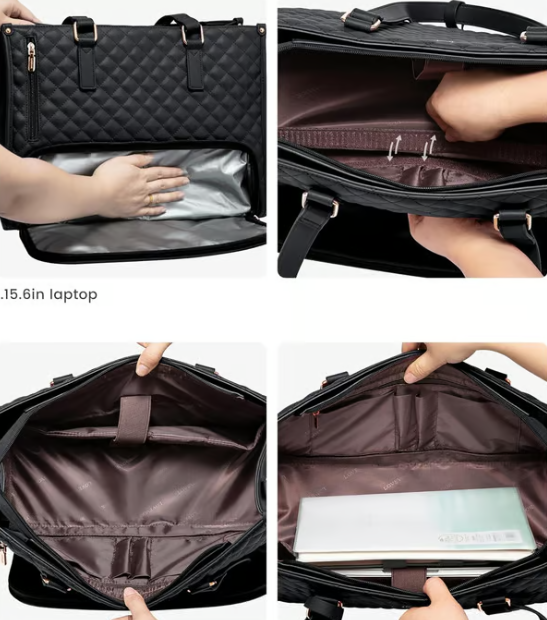 ✨ Damska torba na zakupy Bento 3 w 1 🎁 Prezentowany pasujący portfel
