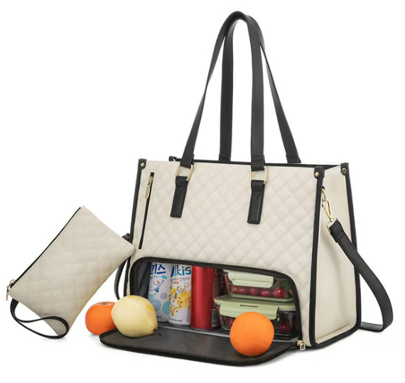 ✨ Damska torba na zakupy Bento 3 w 1 🎁 Prezentowany pasujący portfel