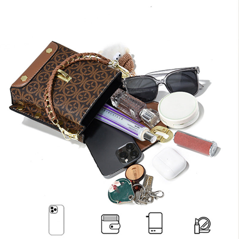 Nowa gorąca promocja💖Elegancka skórzana torebka damska typu crossbody👜