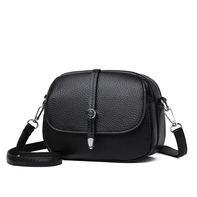 Lekka torebka damska w jednolitym kolorze👜