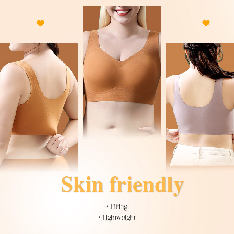 【Kup 1, dostań 1 gratis】Oddychający, miękki, bezszwowy biustonosz typu tank top