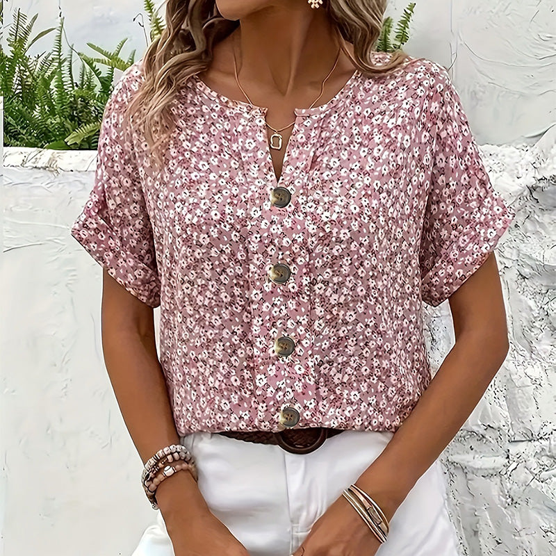 🌸Elegancka bluzka damska w kwiaty