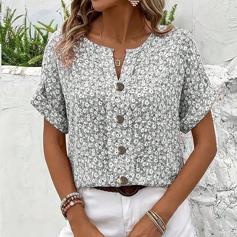 🌸Elegancka bluzka damska w kwiaty
