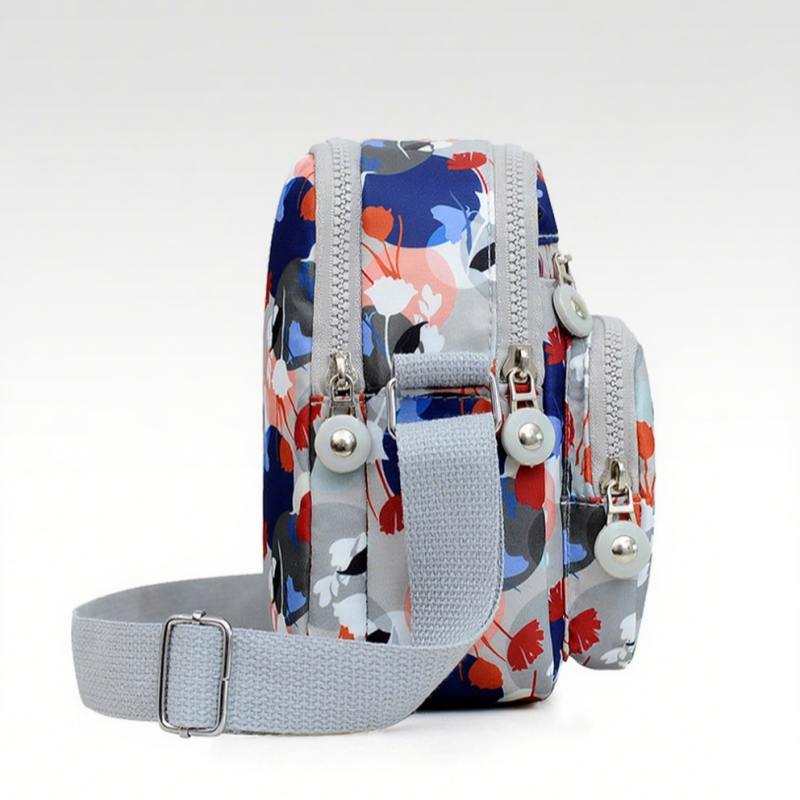 Modna, lekka torba z wieloma kieszeniami👜