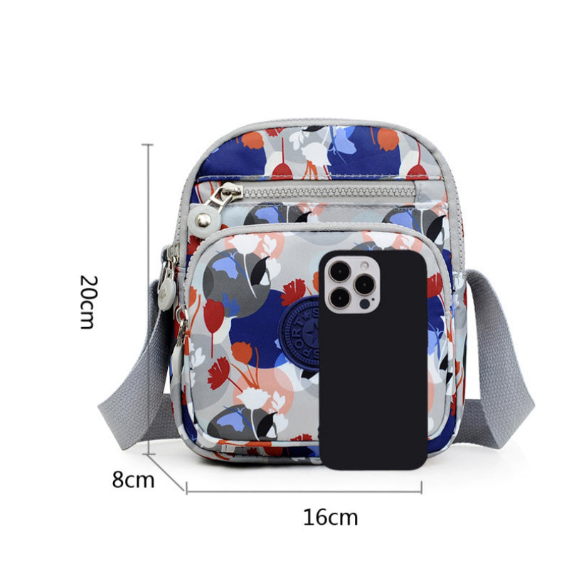 Modna, lekka torba z wieloma kieszeniami👜