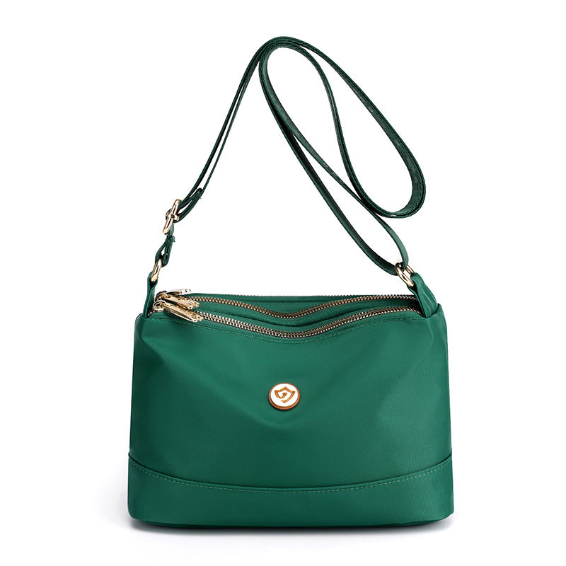 Minimalistyczna nylonowa torba na ramię i crossbody o dużej pojemności
