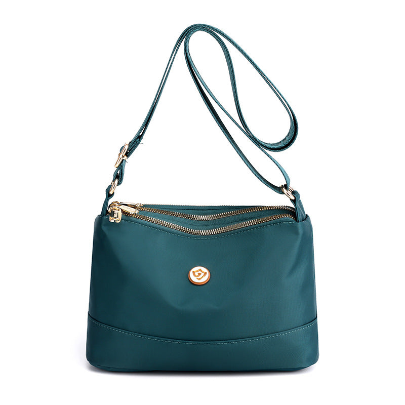 Minimalistyczna nylonowa torba na ramię i crossbody o dużej pojemności