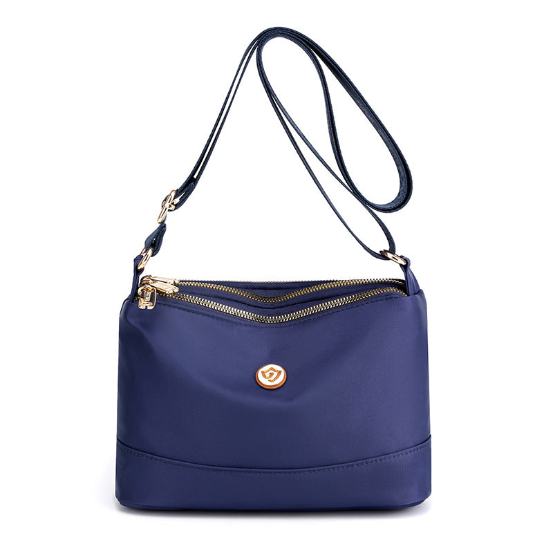Minimalistyczna nylonowa torba na ramię i crossbody o dużej pojemności