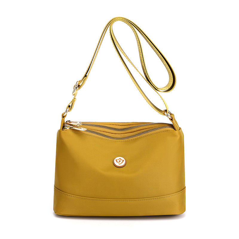 Minimalistyczna nylonowa torba na ramię i crossbody o dużej pojemności