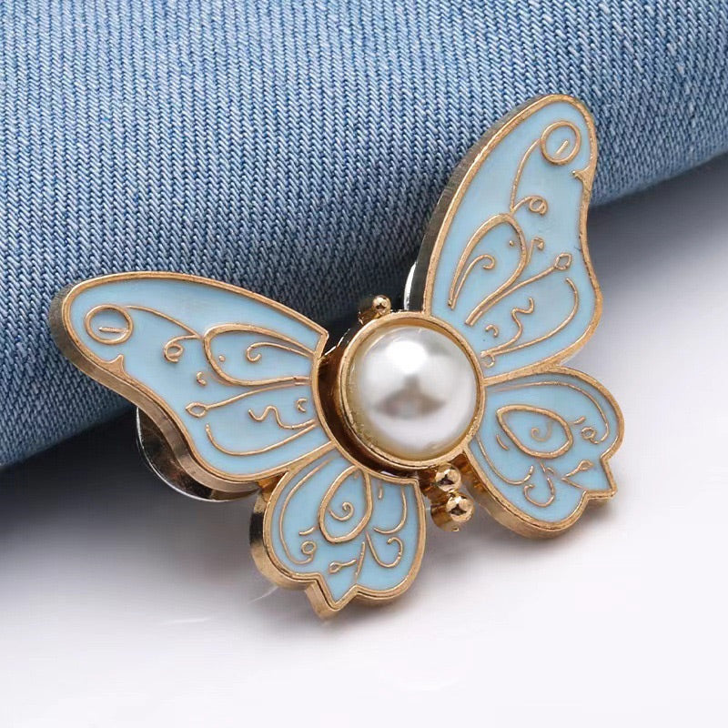 🦋Odpinana klamra regulacyjna w pasie z motylkiem👖