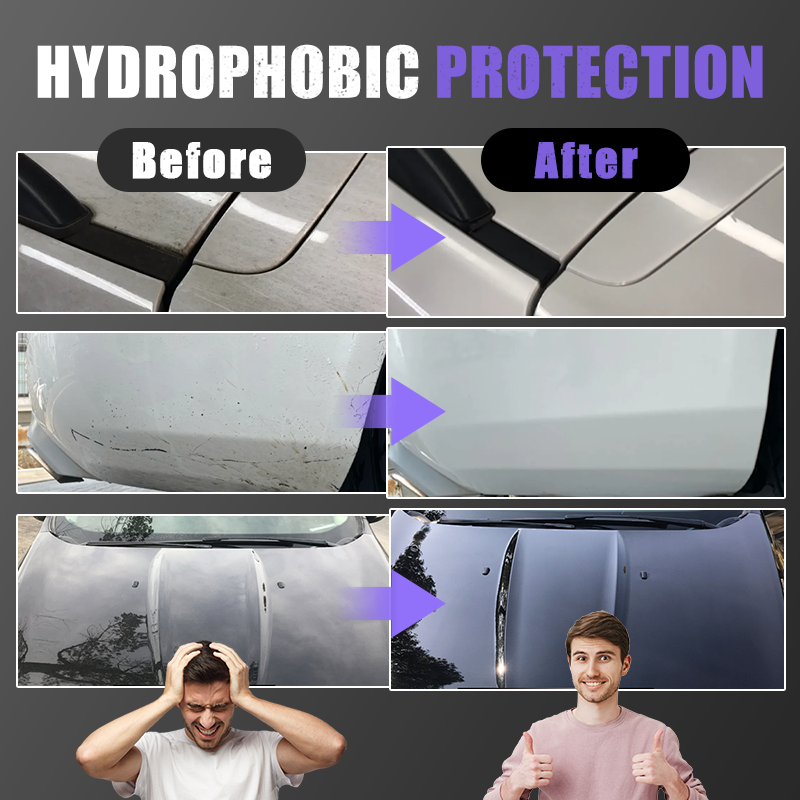 Aktywowany wodą spray do powlekania szyb samochodowych