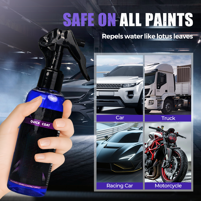 Aktywowany wodą spray do powlekania szyb samochodowych