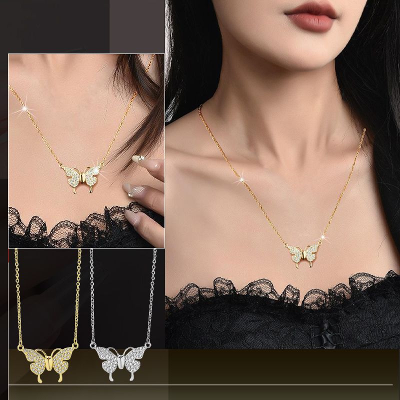 Naszyjnik Magnetic Butterfly Patchwork
