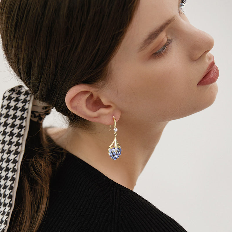 Oferta specjalna✨Kup 1 dostań 1 za darmo(2 pary)✨Nowe diamentowe kolczyki w kształcie serca