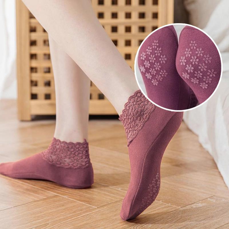 ✨(Kup jeden, drugi otrzymasz gratis) ✨2023 Ciepłe skarpety z koronki New Fashion