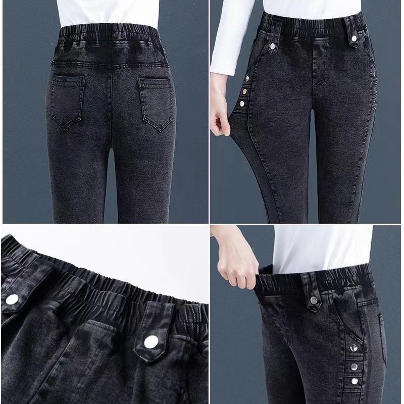 🔥Nowe produkty 49% taniej🔥Elastyczne, ciepłe, pluszowe jeansy skinny dla kobiet