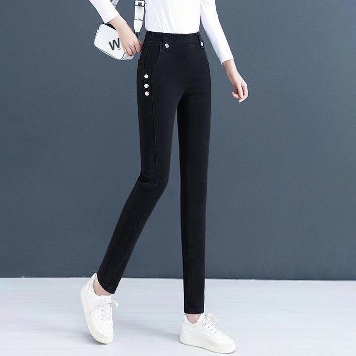 🔥Nowe produkty 49% taniej🔥Elastyczne, ciepłe, pluszowe jeansy skinny dla kobiet