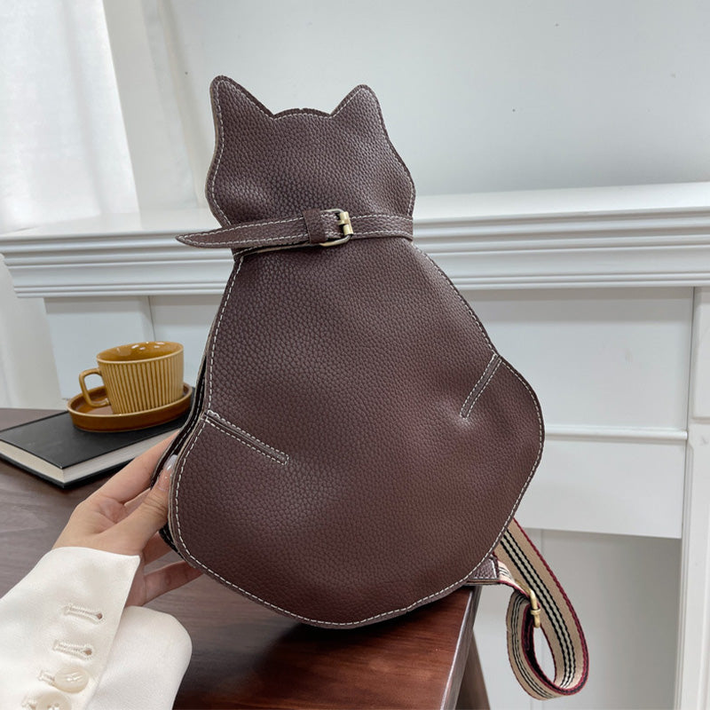 Wybór prezentu🎁 - Vintage Cute Cat Shaped Sling Cross Chest Shoulder Bag