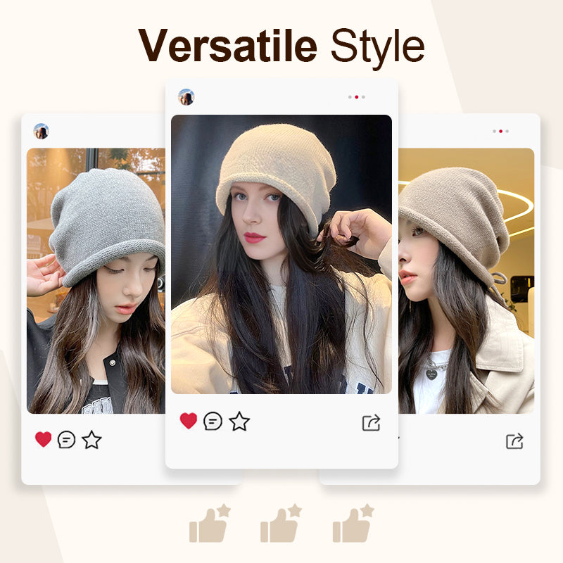 💯🥰 Kapelusz w stylu pop z mniejszym rondem
