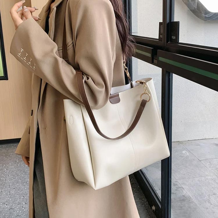 👜 Damska torba na ramię crossbody 2-częściowy zestaw