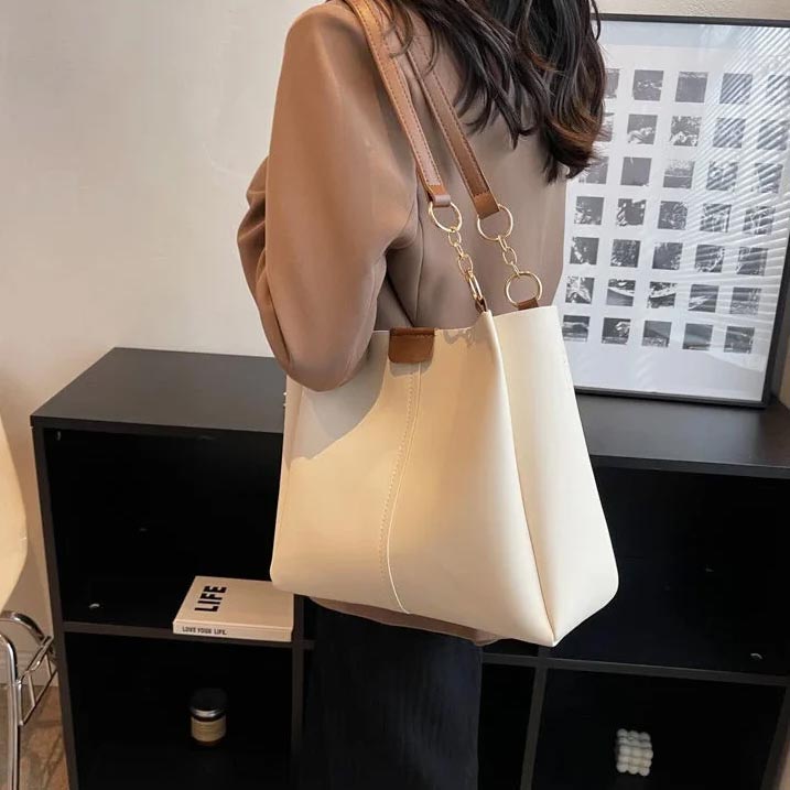 👜 Damska torba na ramię crossbody 2-częściowy zestaw