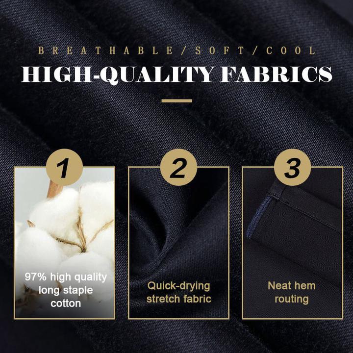 😎(Oferta ograniczona czasowo - 49% zniżki)👖Męskie klasyczne spodnie ze stretchu