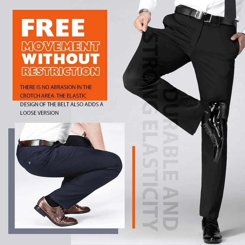 😎(Oferta ograniczona czasowo - 49% zniżki)👖Męskie klasyczne spodnie ze stretchu