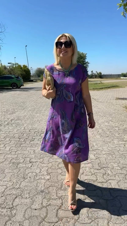 💕2024 Nowa sukienka z nadrukiem 💕👗👗