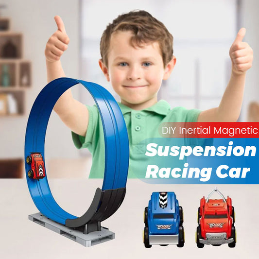 🚗 DIY SAMOCHÓD WYŚCIGOWY Z MAGNETYCZNYM ZAWIESZENIEM INERCYJNYM