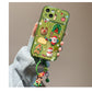 🎅📱 ETUI Z LUSTERKIEM NA CHOINKĘ DO IPHONE'A