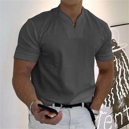 💪2025 Męska koszulka fitness z krótkim rękawem