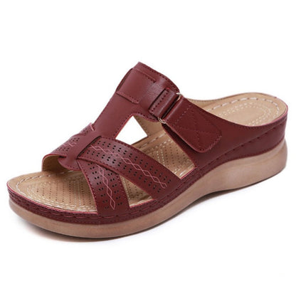 🌼【36-38】Skórzane sandały damskie Premium