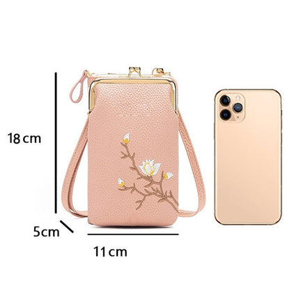 🔥👛Torebka damska na telefon komórkowy🌸