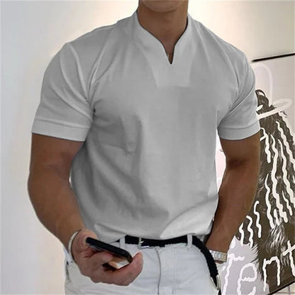 💪2025 Męska koszulka fitness z krótkim rękawem
