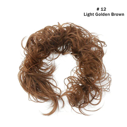 ✨💖Akcesoria do włosów Diy Curly Bun💁‍♀️