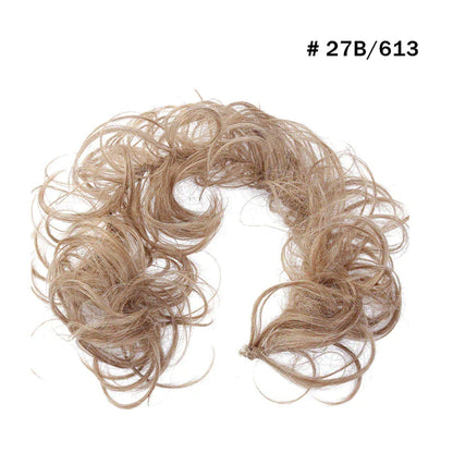 ✨💖Akcesoria do włosów Diy Curly Bun💁‍♀️