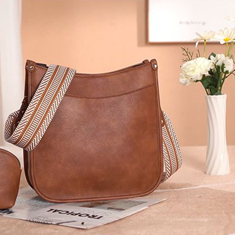 👜Wszechstronna damska skórzana torba crossbody🌈