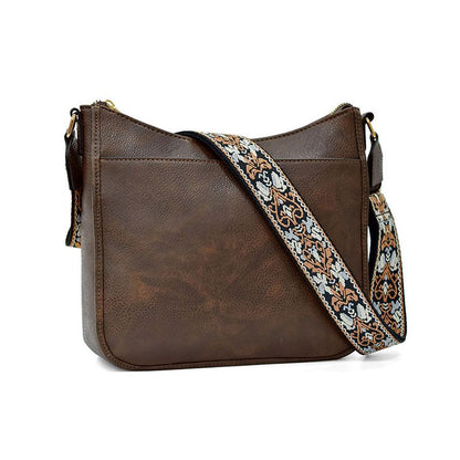 👜Wszechstronna damska skórzana torba crossbody🌈